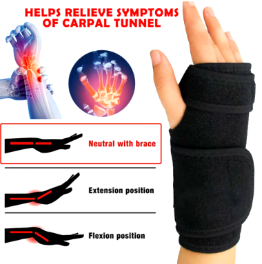 Vista 3 de Muñequera férula winner - Muqeura+entrandor de dedos: Ferula